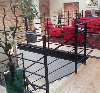 mezzanine handrail mild steel