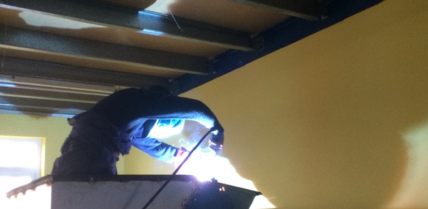 PMF Welding onsite
